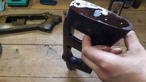 Приклад карабина тигр 01, пропитка.