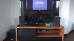 Receiver Pioneer VSX-521 Mirage M90i Polk Audio PSW111