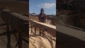 самодельная пилорама из бензопилы