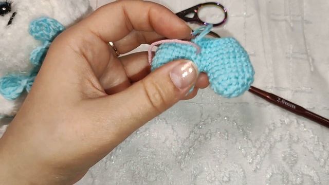 Вязаное сердце крючком. Зайчик с сердечком ко дню св валентина смотреть онлайн