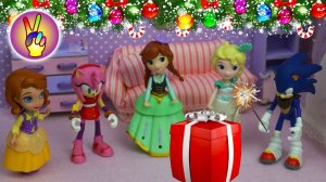 Новый год вместе с Соник Бум. Мультик с игрушками