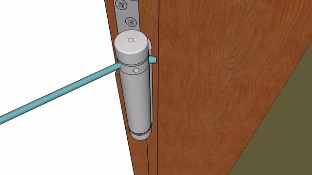 Барные, пружинные петли Luigi Aldeghi 101 (Spring hinges assembly detail manual) смотреть онлайн