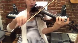 Learn Kashmir Violin Solo (with Slurs) Part 4 of 4