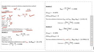 Bisection Method with Explanation/Derivation and Example l MATLAB Code For  Bisection Method