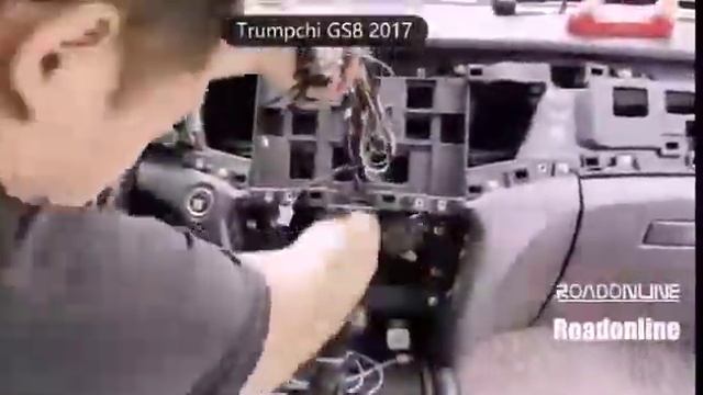 GAC GS8 разбор торпеды, dashboard parsing