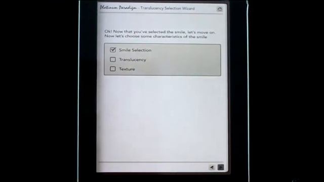 Platinum Paradigm 2 |  ios app | Smile Design Book | App Choose your smile смотреть онлайн