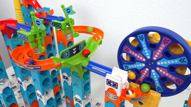 Vtech Marble Run Race ASMR | Pop Tubes Combination смотреть онлайн