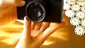 Ретро, соц, фотоапарат ,,Вилия" с обектив ,,Триплет 69-3 4/40'' от СССР