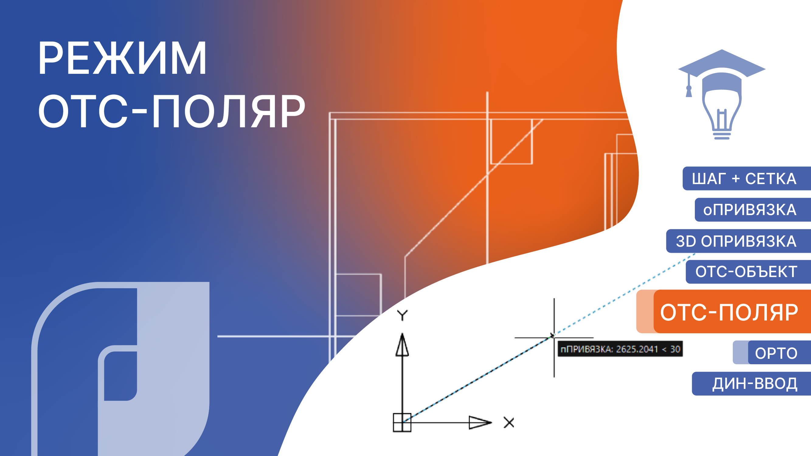 Графики отс. Привязки в нано КАД.