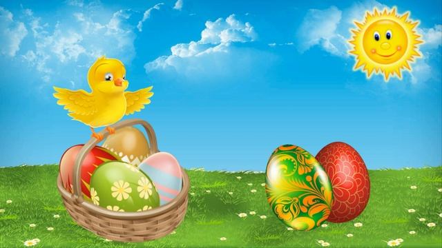 Футаж для видео монтажа в ПроШоу Продюсер С праздником Пасхи смотреть онлайн