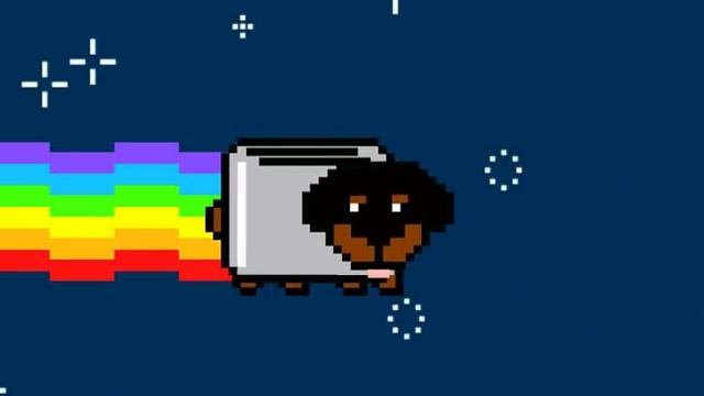 Nyan Cat...Meet Toaster Puppy