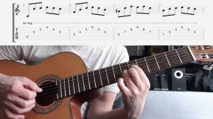 Joe Satriani - Tears In The Rain on classical guitar - Tabs