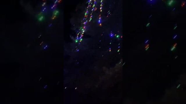 Станица Стародеревянковская Краснодарского края, вот так выглядит центр вечером, кто на тренировках