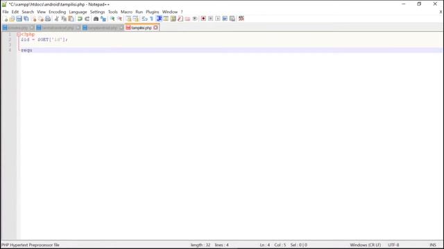 Tutorial Mysql Android Studio Part 1