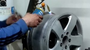 Правка литых дисков-Как делать НЕ НАДО или Мастер-ОЛЕНЬ !!!