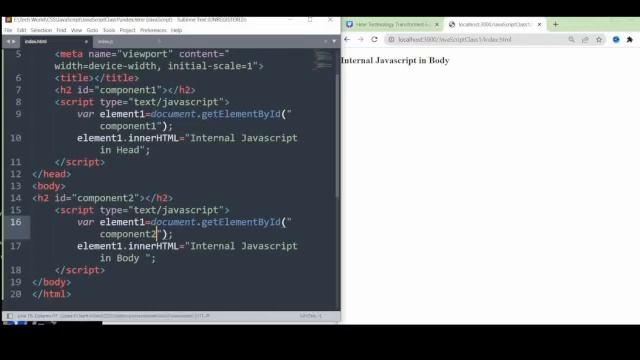 JavaScript Placement in HTML: Best Practices and Techniques | Tamil | JS Tutorial