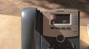 Demonstration of Cisco SPA504G IP Phone on AREDN Mesh Using Battery Power