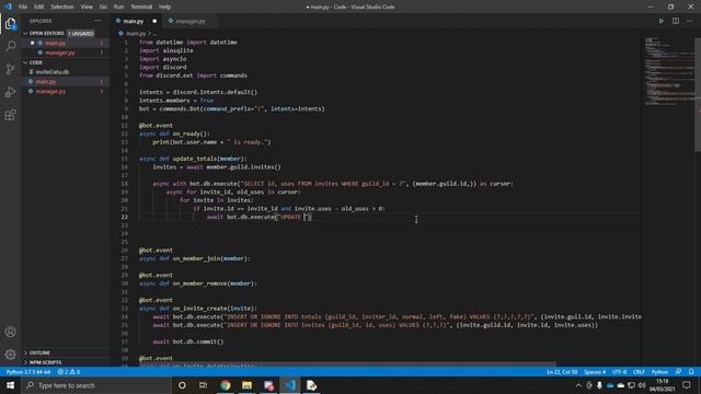 How to make your own Invite Manager with Discord PY!