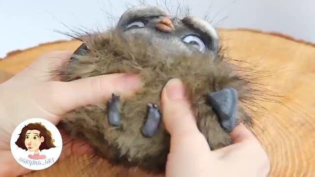 Игрушка ручной работы сова. ОБЗОР/Handmade toy. Overview смотреть онлайн