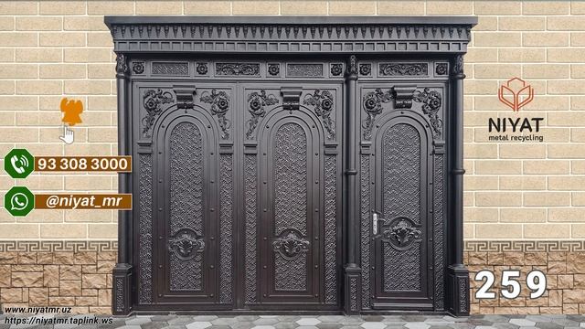 LISTLI TEMIR DARVOZALAR KATALOGI | КАТАЛОГ ВСЕХ ВИДОВ ЖЕЛЕЗНЫХ ВОРОТ|№4 241-280 |@niyat_mr 93308300 смотреть онлайн