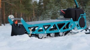 Разборный снегоход снегокат Togo от компании Snowfor.