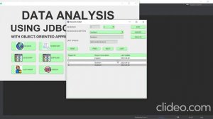 DATA ANALYSIS USING JDBC AND SQLITE WITH OBJECT-ORIENTED APPROACH AND APACHE NETBEANS IDE