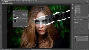 Как сделать эффект рваной бумаги в фотошоп