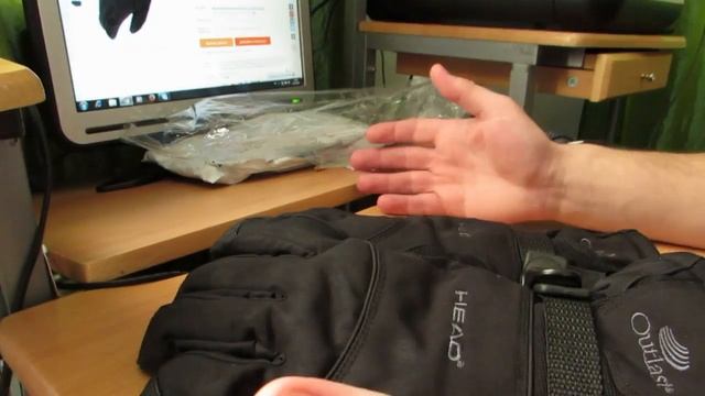 Лижні рукавиці водонепроникні з AliExpress смотреть онлайн