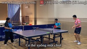 Ti Long fixes Backhand Block technique with Long Pimples for Indian National Para team