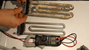 AEG Lavamat E69 error code, Heating element replacement, test.