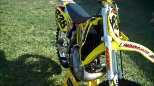 Suzuki RM 250 pro circuit