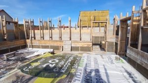 Закончил с заливкой в 2021 году. Готовлю стройку к зимовке.