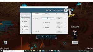 Zoom In Feature on Minecraft Bedrock Windows 10! | FOV Changer Tutorial |