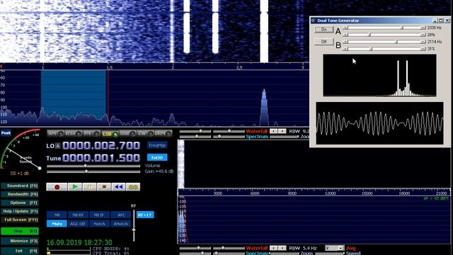 SDR приёмник может принимать звуковые частоты и быть анализатором спектра! Радиосвязь, радиолюбител