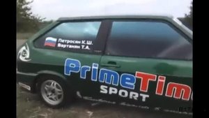 тест драйв тюнинг Ваз 2108 ротор + NOS (азот)