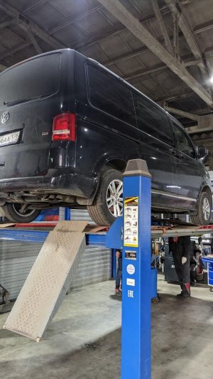 Замена масла в роботизированной коробке передач DSG Volkswagen Transporter DQ500