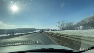 Русская зима! Зимняя дорога на юг! Зимняя трасса на юг! На Волгоград #волгоград #переезднаюг