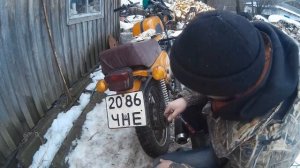 ВОСХОД 3М 01 СОВА 175 #4 ЗАМЕНА МАСЛА МОТОЦИКЛА ВОСХОД ГРИПСЫ НА РУЛЬ ИСТОРИЯ ВОССТАНОВЛЕНИЯ ВОСХОД