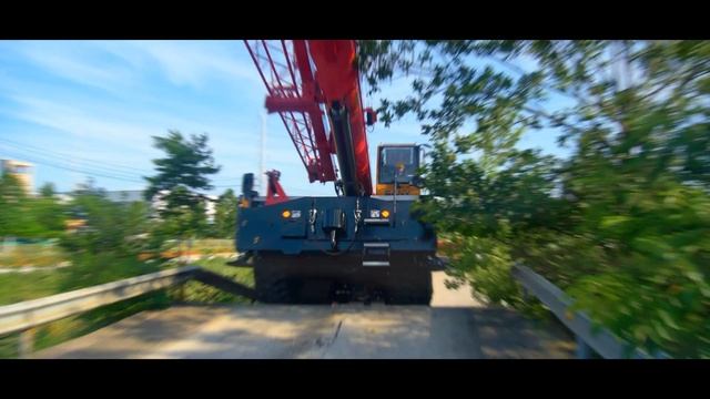 SANY C-Series Rough-Terrain Crane SRC600C смотреть онлайн
