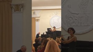 К. Ф. Э. Бах Соната Соль мажор, Гамбургская Аглая Безотосная, флейта, Александр Маркин, фортепиано