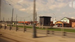 Отправляемся на автобусе-экспрессе Э-1 из Москвы на Щербинское кладбище