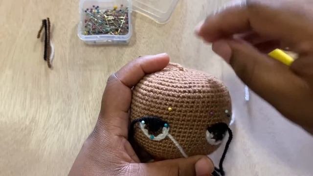 Crochet Doll Face - Amigurumi | Learn With Whit