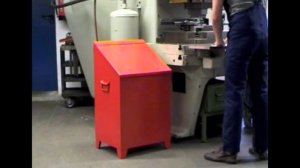 Ящик для ветоши из стального листа