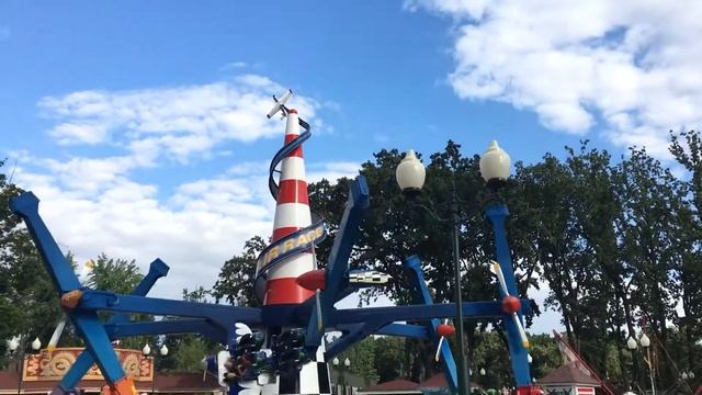 Аттракционы ? ЦЕПИ и САМОЛЕТИКИ (Арабия и Взлет) в парке Горького Харьков смотреть онлайн