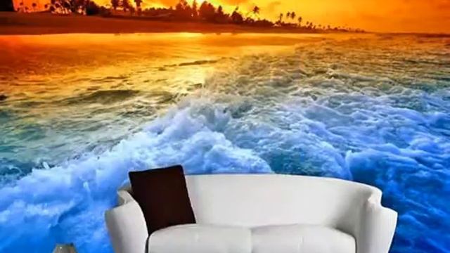3D Фотообои увеличивают пространство комнаты смотреть онлайн