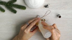 Фонарик на елку своими руками. Новогодний фонарик с подсветкой. Christmas tree decoration