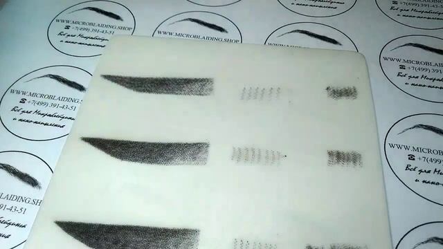Обзор игл для пудровых бровей в микроблейдинге ( пиксельная техника)
