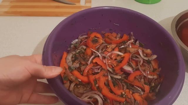 #напраздник#салатскапустой#рецепты САЛАТ С ПЕКИНСКОЙ КАПУСТОЙ,ПЕРЦЕМ.СЕКРЕТ В МАРИНАДЕ.