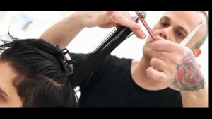 Стильная мужская причёска Помпадур