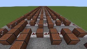 Minecraft нотные блоки | Тетрис